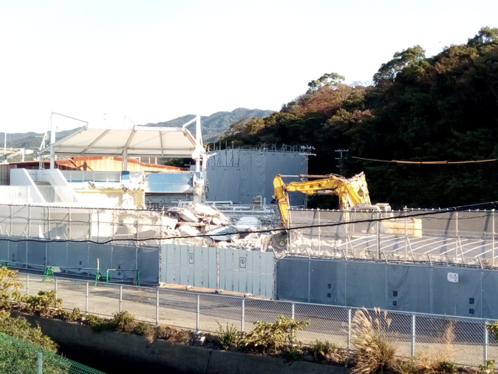 みさき公園解体工事