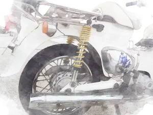 リトルカブのリアサス交換