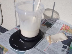 調理用のハカリを使用